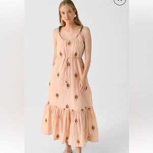 Farm Rio Anchor Tapestry Fish Strap Maxi NWT